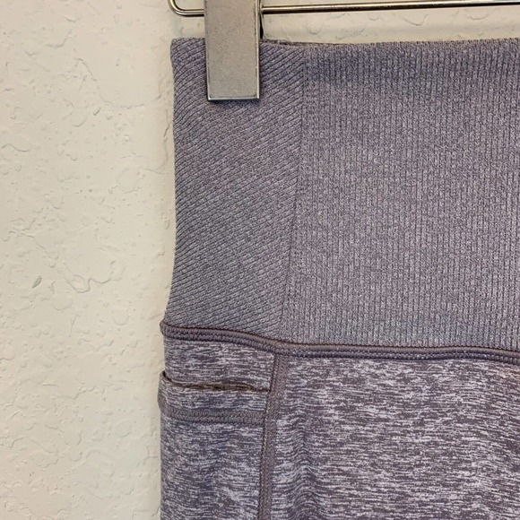 Athleta Womens Small Exhale Stash Pocket Heel Tight in SoftLuxe Comet Grey - Picture 6 of 7